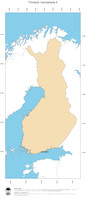 #2 Landkarte Finnland: Politische Staatsgrenzen und Hauptstadt (Umrisskarte)