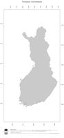 #1 Landkarte Finnland: Politische Staatsgrenzen (Umrisskarte)