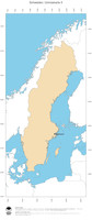 #2 Landkarte Schweden: Politische Staatsgrenzen und Hauptstadt (Umrisskarte)
