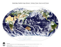#2 Map World: Surface, Ocean, Sea Ice and Clouds