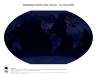 #33 Map World: City Night Lights