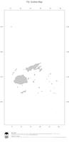 #1 Map Fiji: political country borders (outline map)